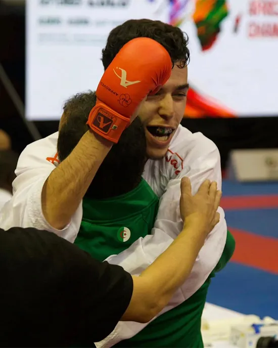 Alaa Kichou, Karate athlete sponsored by ZeeGuard