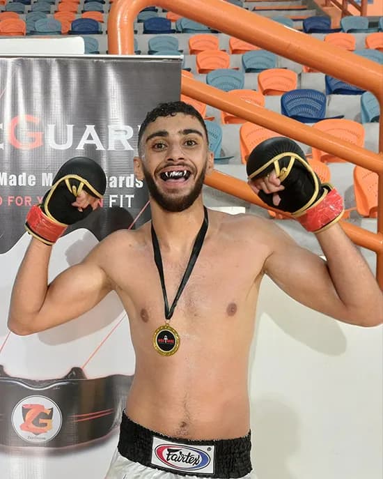 Mido, MMA athlete sponsored by ZeeGuard