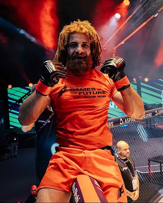 Ramadan Nooman, MMA athlete sponsored by ZeeGuard