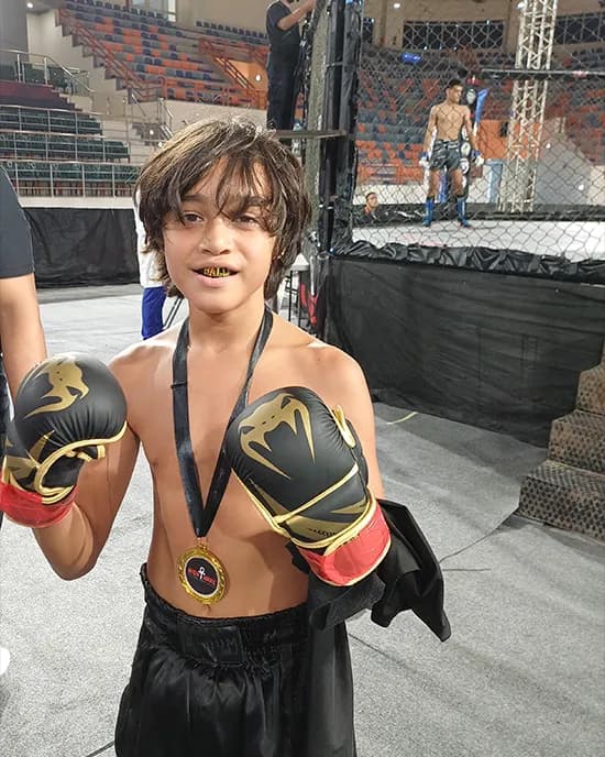 Wally, MMA athlete sponsored by ZeeGuard